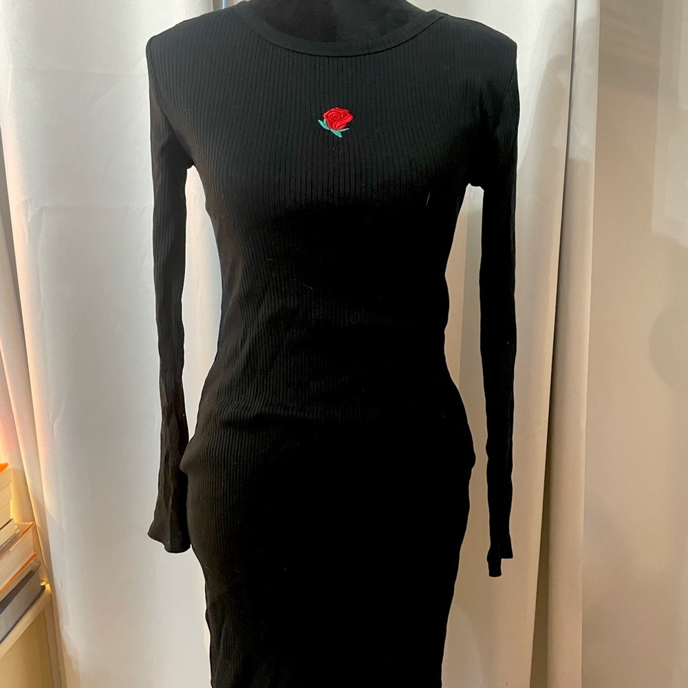 Brand new black mini dress with tags!